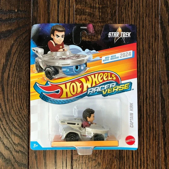Hot Wheels Racer Verse Diecast Car: Star Trek - Captain Kirk - BRAND NEW!! - Picture 1 of 3